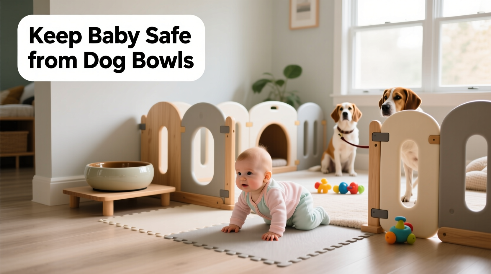 effective strategies to safely keep your baby away from dog bowls at home