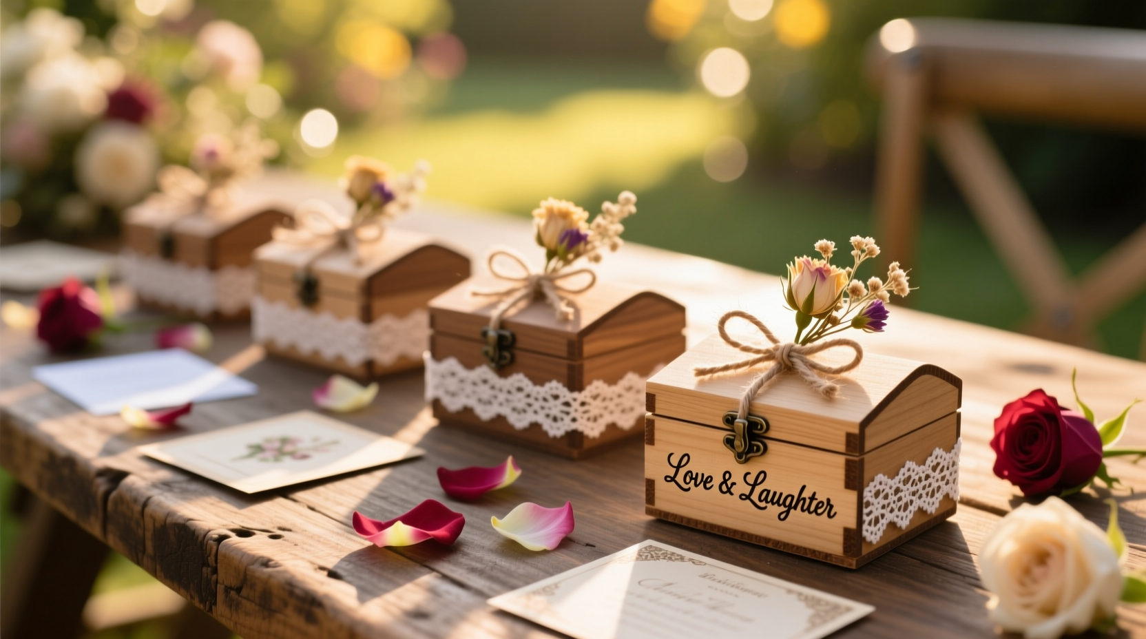 diy wedding favors