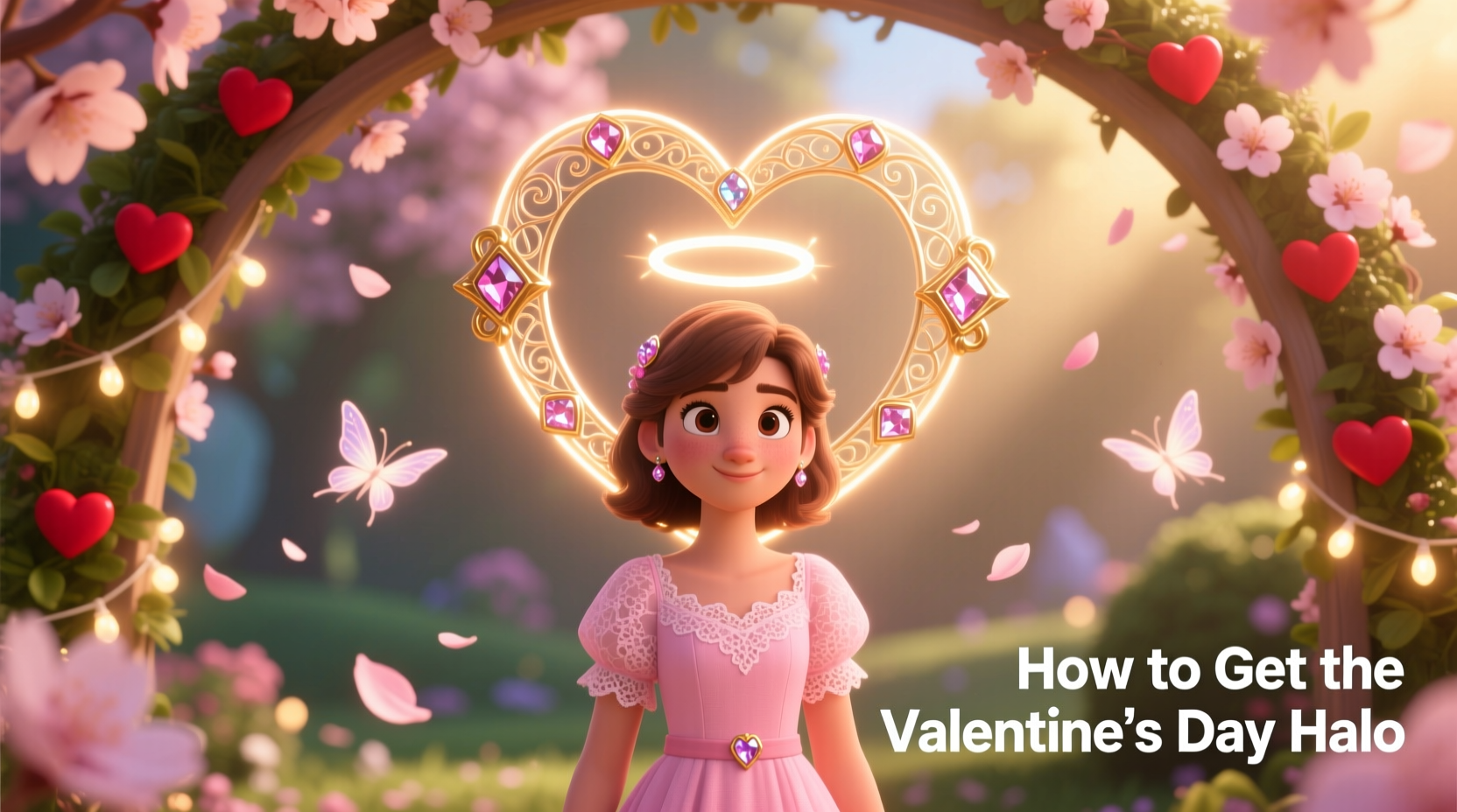 how to get the valentines day halo royale high