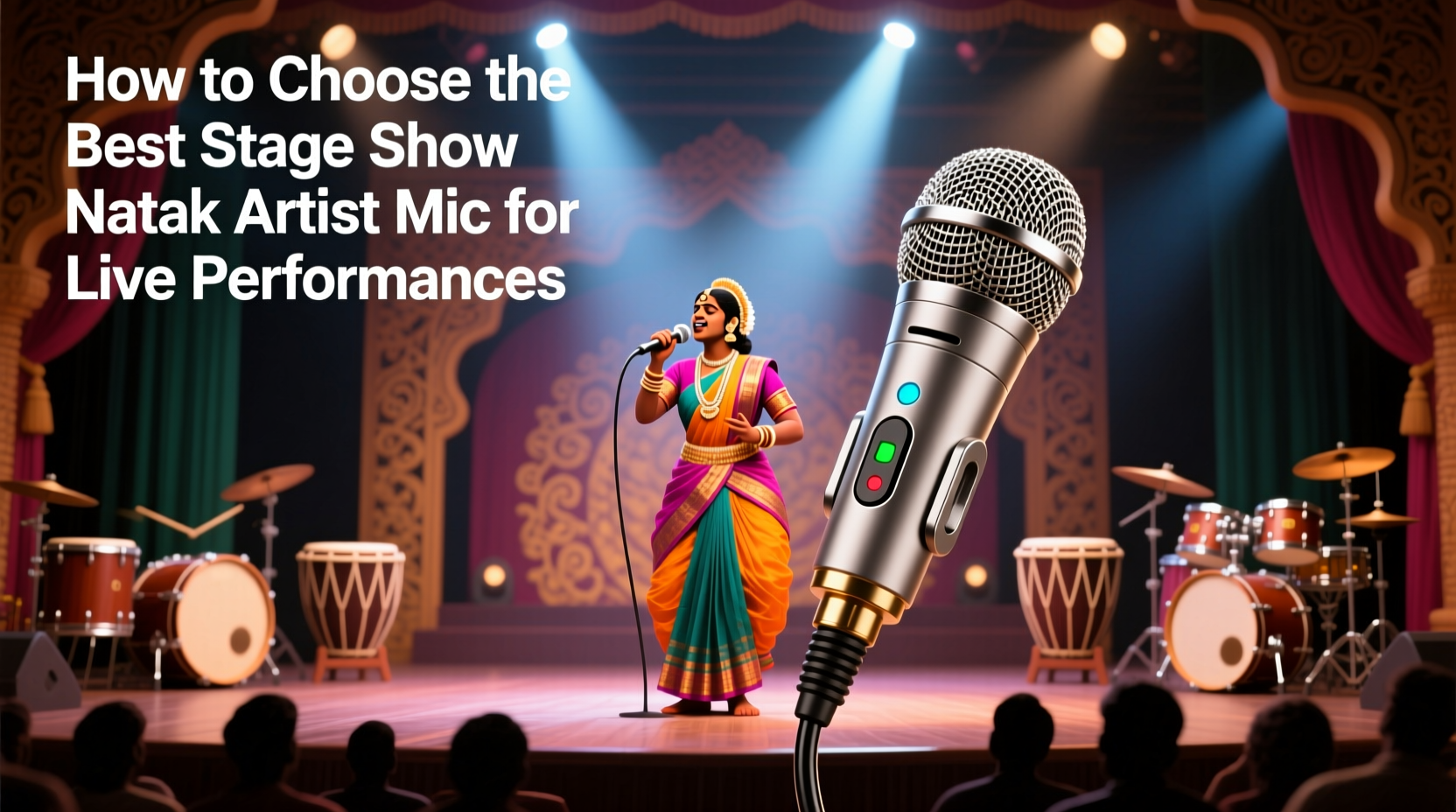 stage show natak artist mic