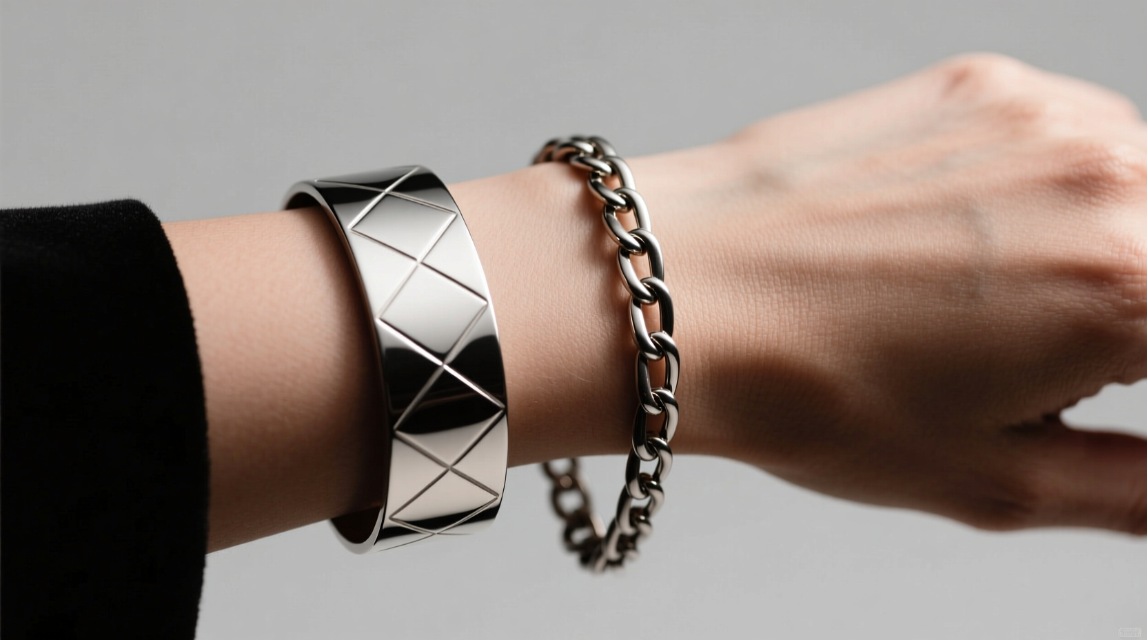 open cuff vs chain bracelet which feels better on your wrist