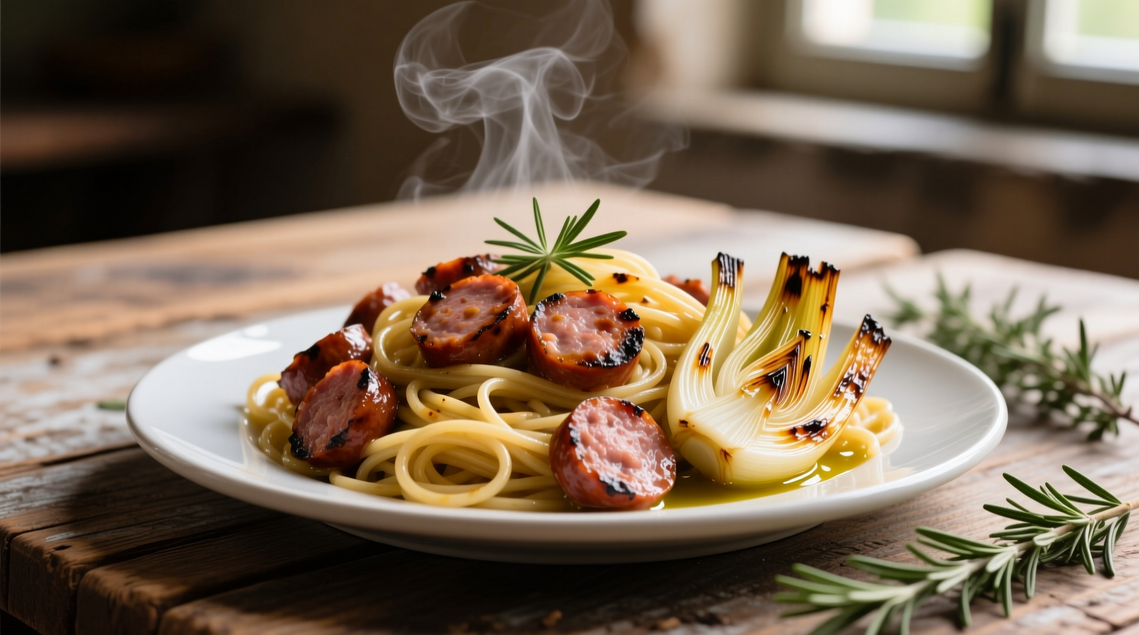 Pasta mit Salami und Fenchel: Authentische Zubereitung
