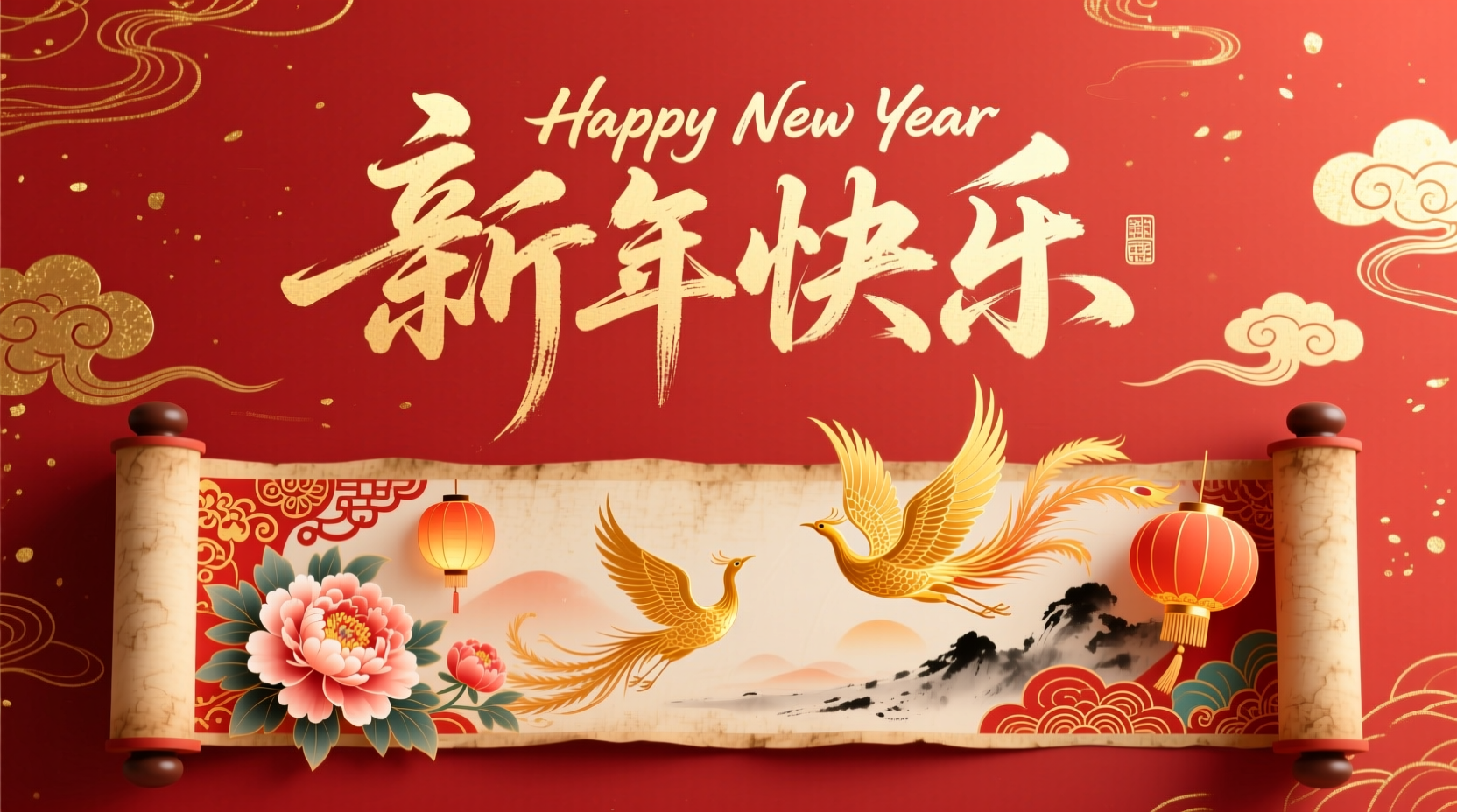 how to say and write happy new year in chinese