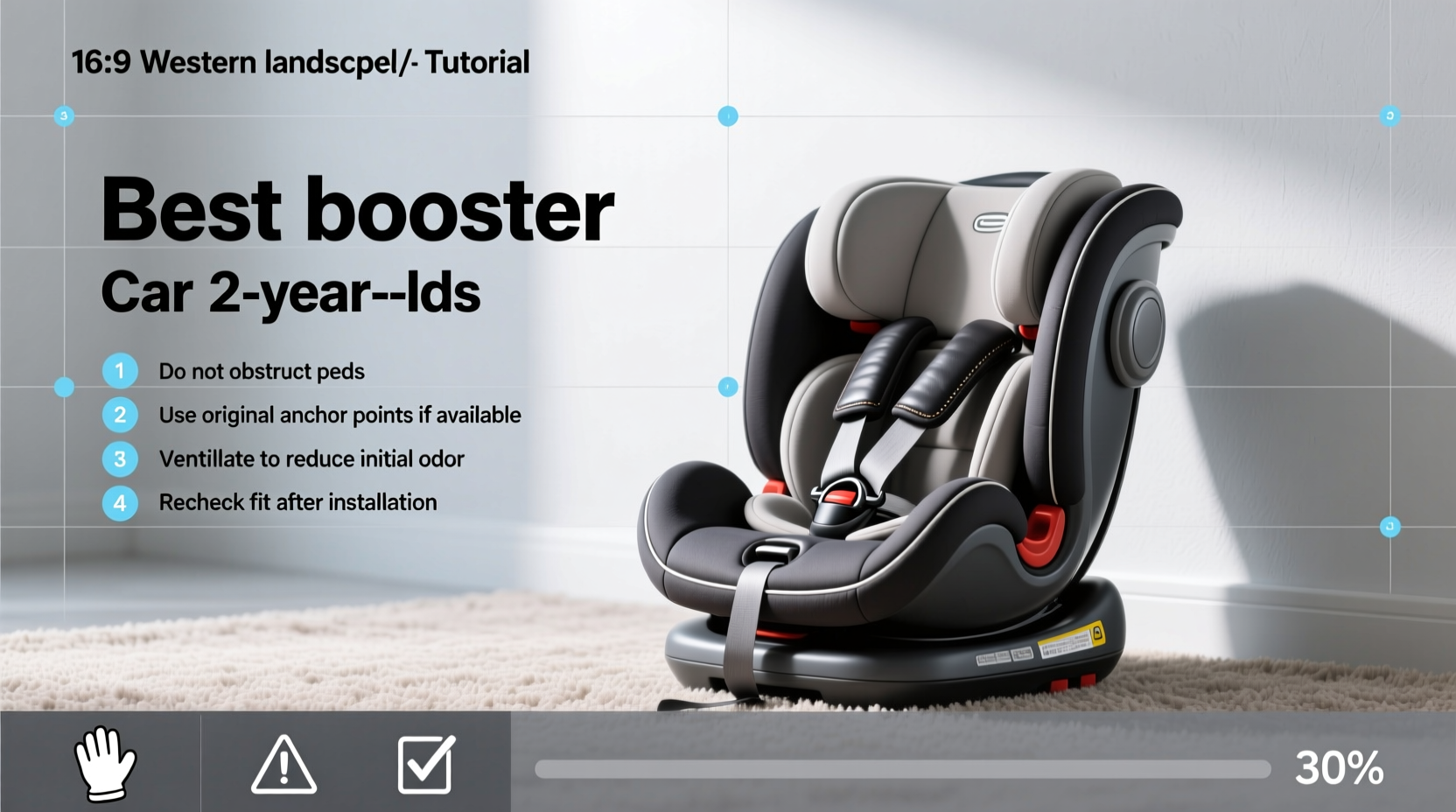 best booster car seat for 2 year old