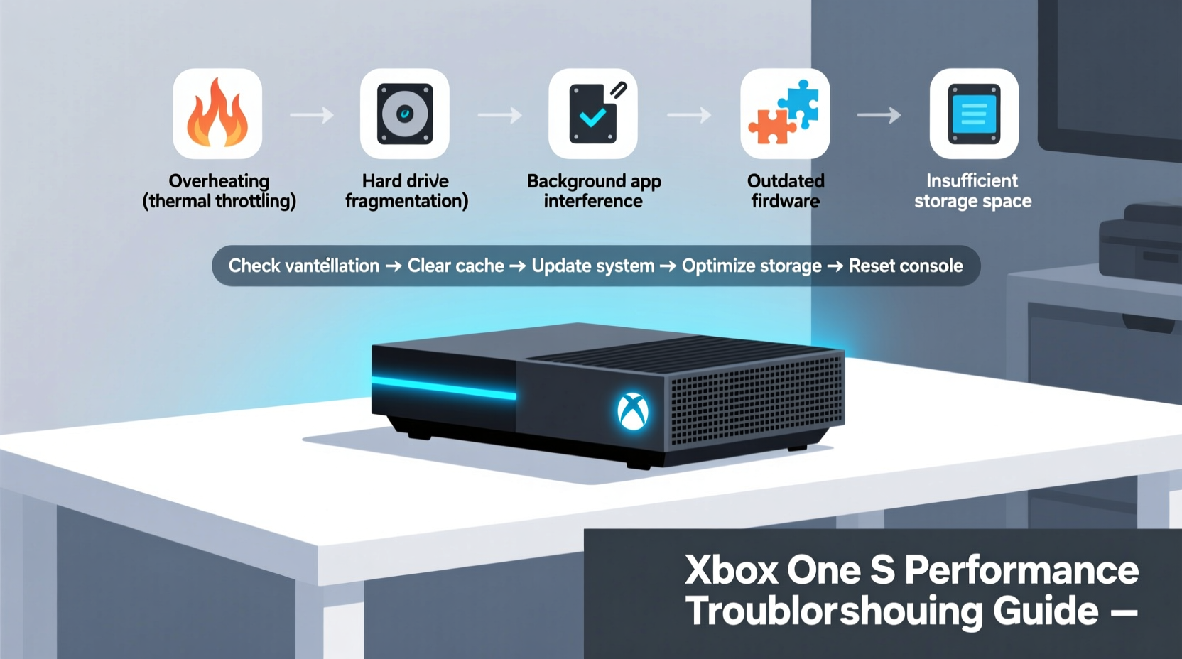 xbox one s slow troubleshoot performance speed issues
