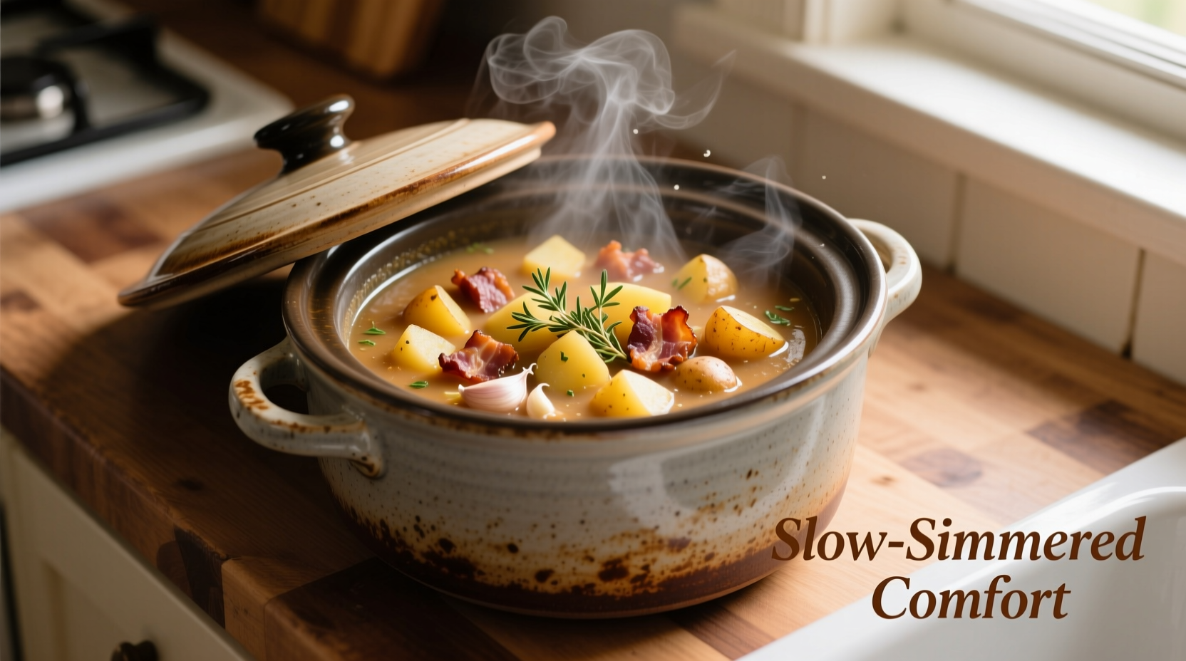 Perfect Potato Bacon Soup Crock Pot Recipe: Easy 6-Ingredient Method