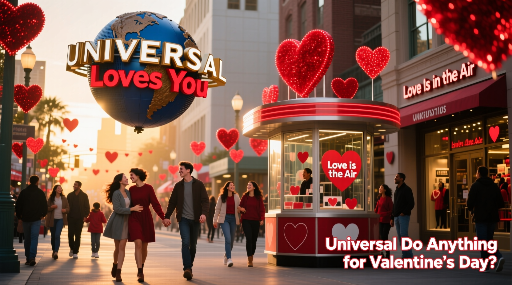 does universal do anything for valentines day