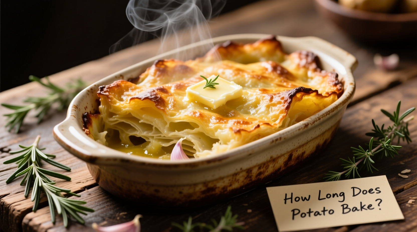 how long does potato bake