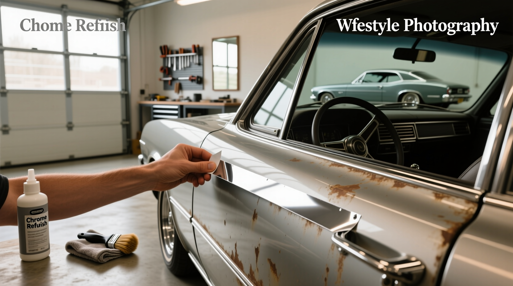 How to choose self adhesive chrome strip,How to repolish chrome trim?