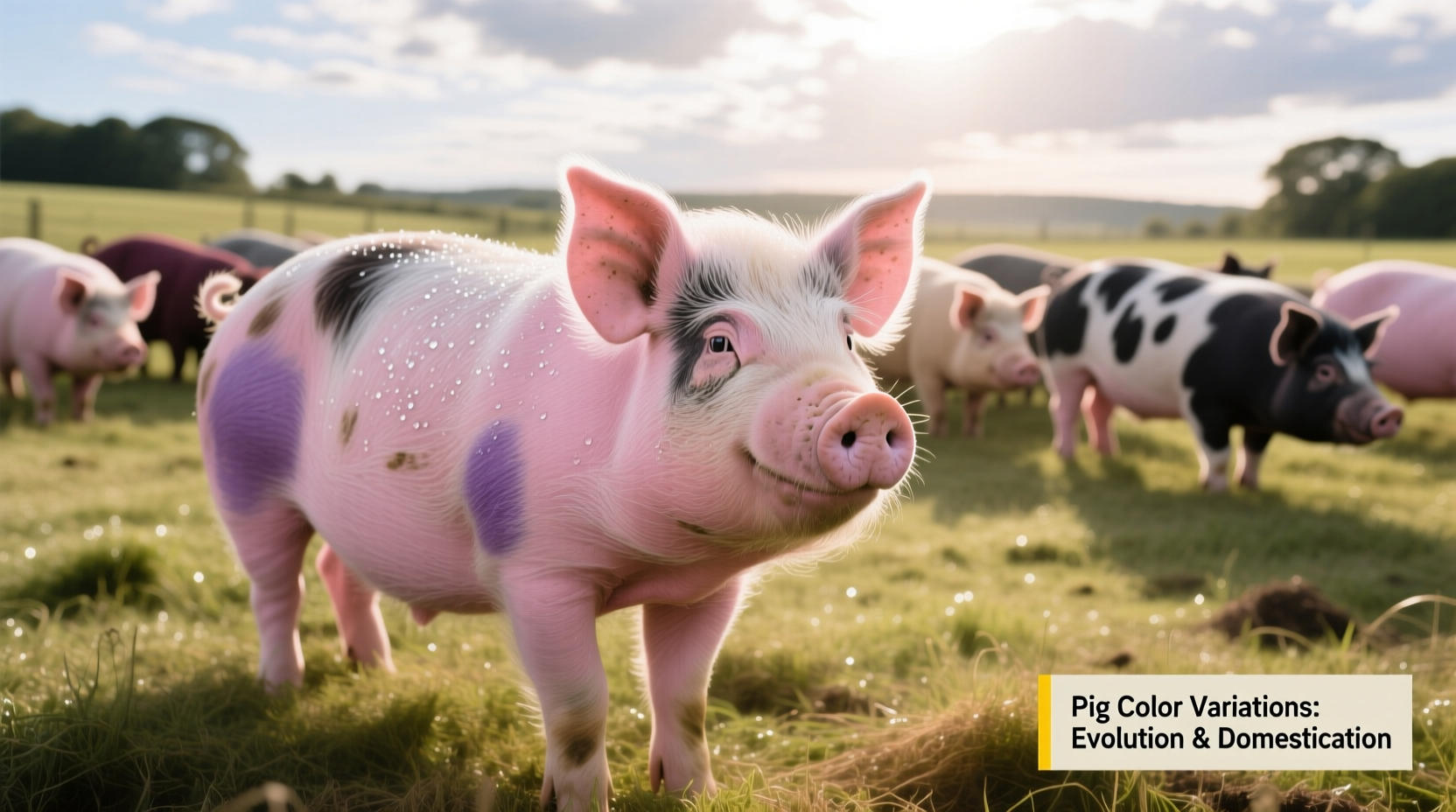 why are pigs pink exploring pig color variations evolution