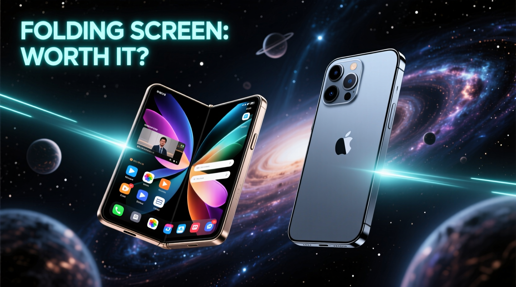 galaxy z fold vs iphone 15 pro max is the folding screen really worth it