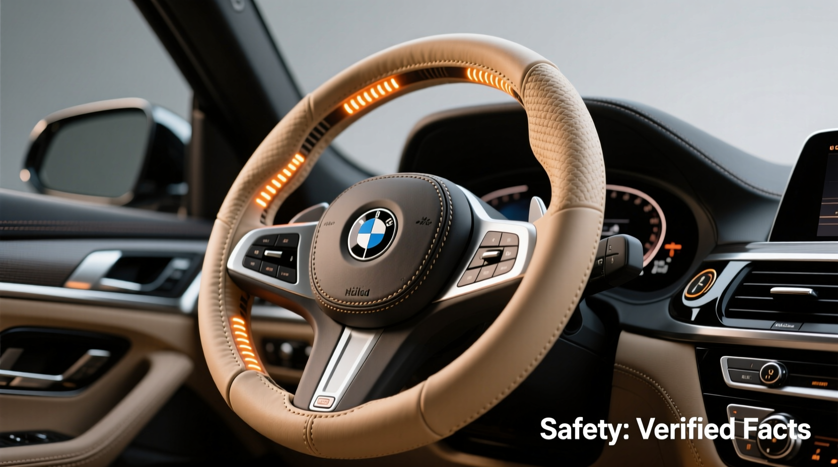 f30 heated steering wheel cover safety