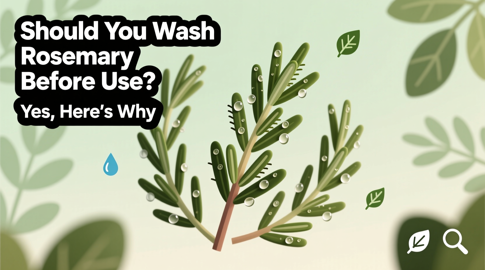 Should You Wash Rosemary Before Use? Yes, Here's Why