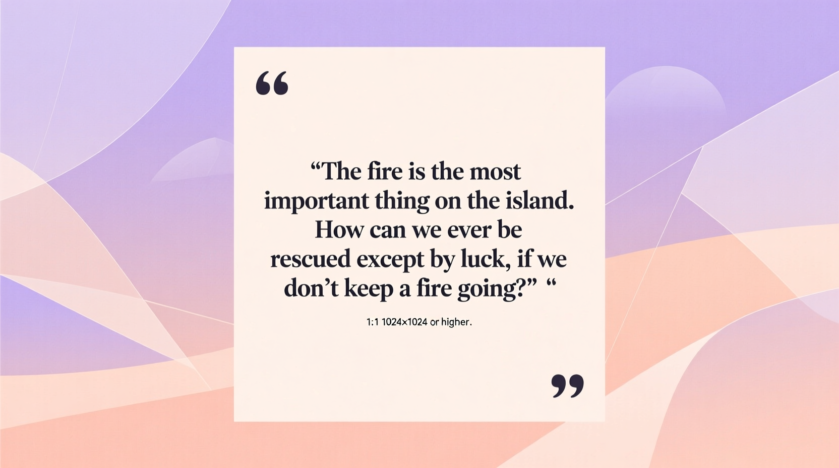 Quotes by Ralph in Lord of the Flies, image size:1664x928