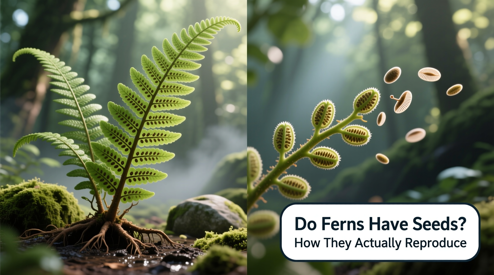 do ferns have seeds