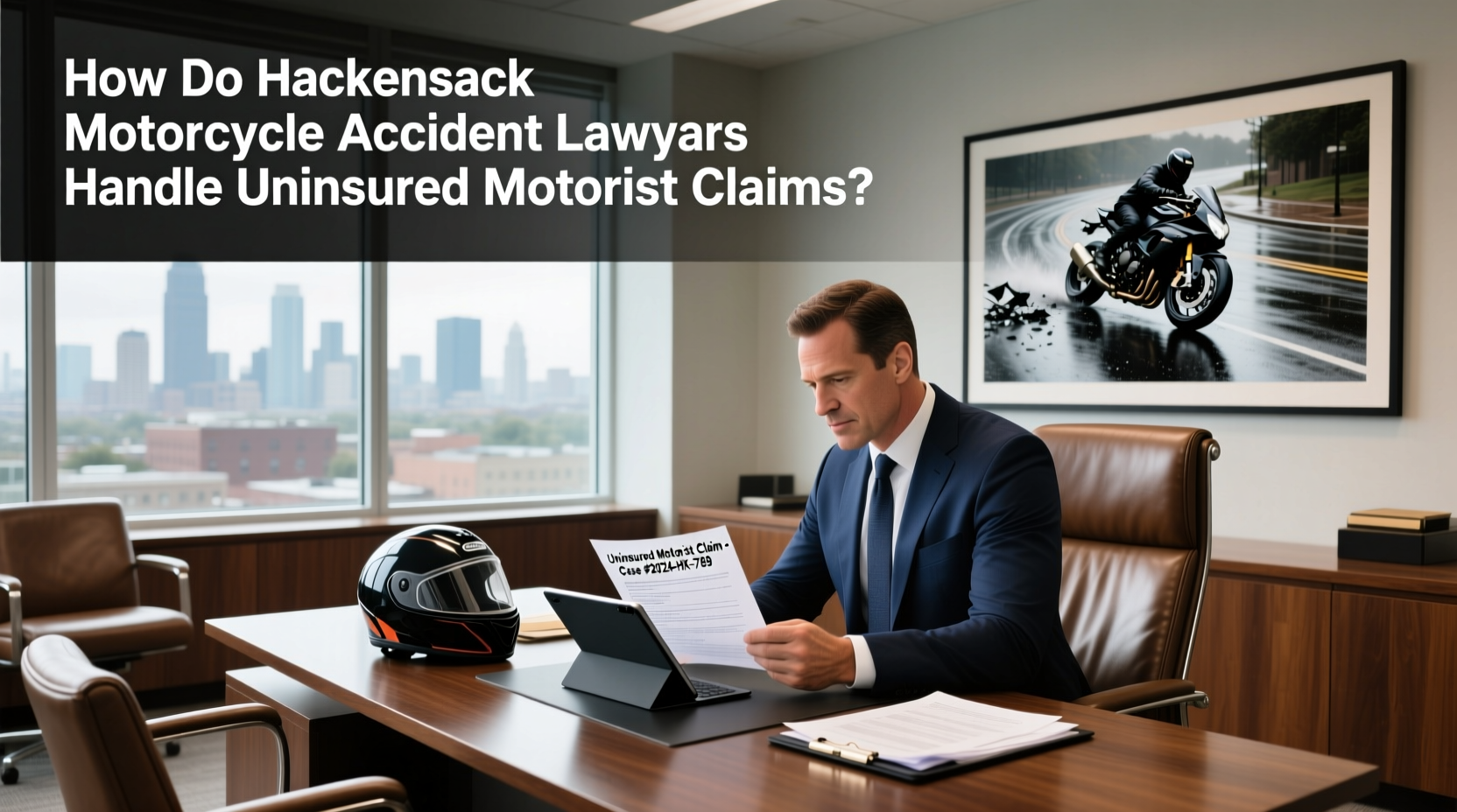 How Hackensack Motorcycle Accident Lawyers Handle Uninsured Motorist Claims