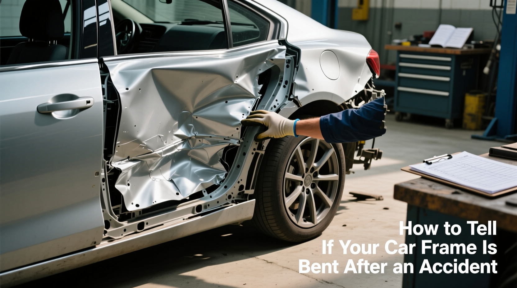how do you know if your car frame is bent