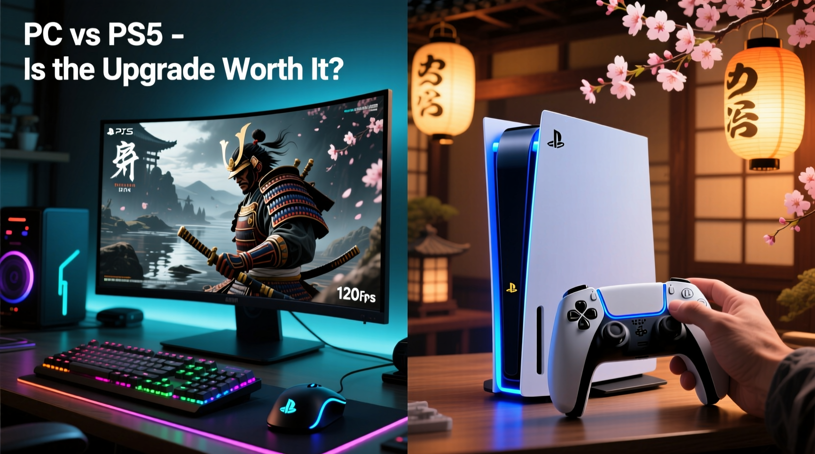 ghost of tsushima on pc vs ps5 is the pc version worth the upgrade