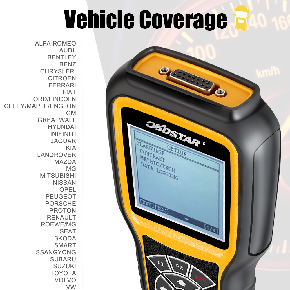 OBDStar X300M Special for Odometer Adjustment and OBDII Support Mercedes Ben-z & MQB VAG KM Function