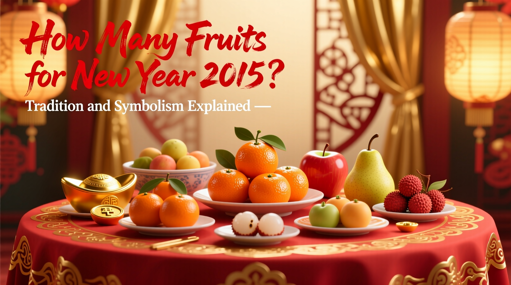 how many fruits for new year 2015