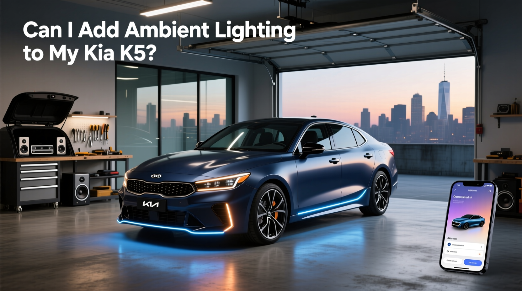 How to Add Ambient Lighting to Your Kia K5 – A Practical Guide