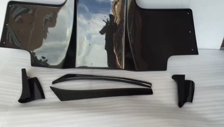 RX7 FD3S RE-GT RE Style Carbon Fiber Rear Diffuser (5pcs/set)