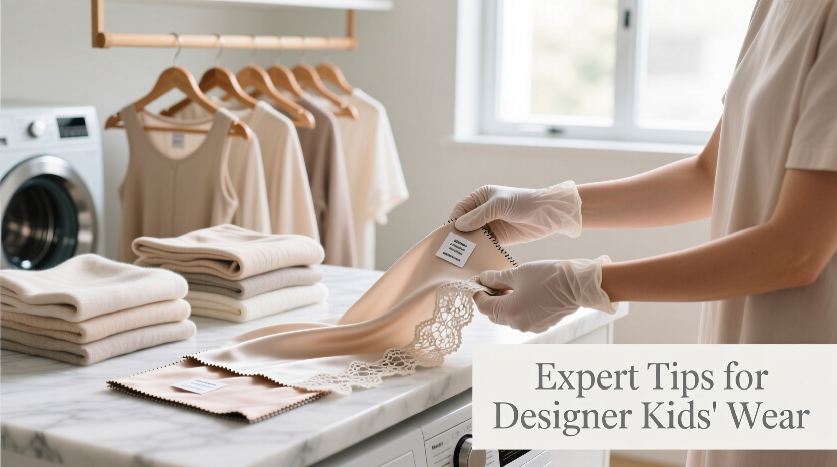 expert tips for maintaining and caring for your childs designer clothes at home
