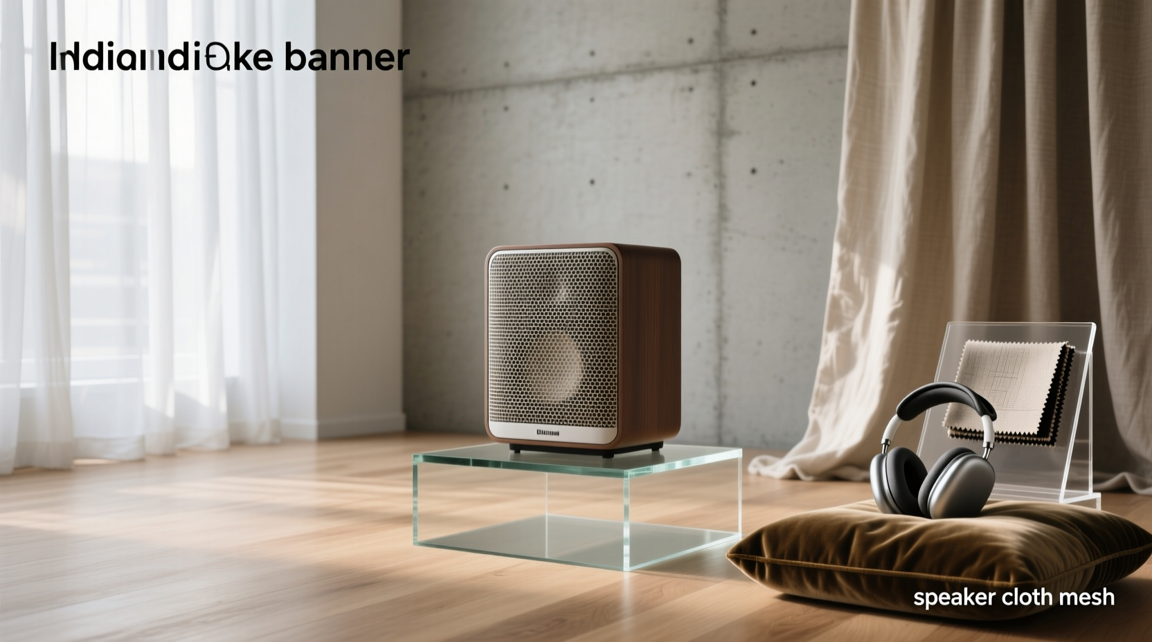 speaker cloth mesh guide sound, fit replacement tips