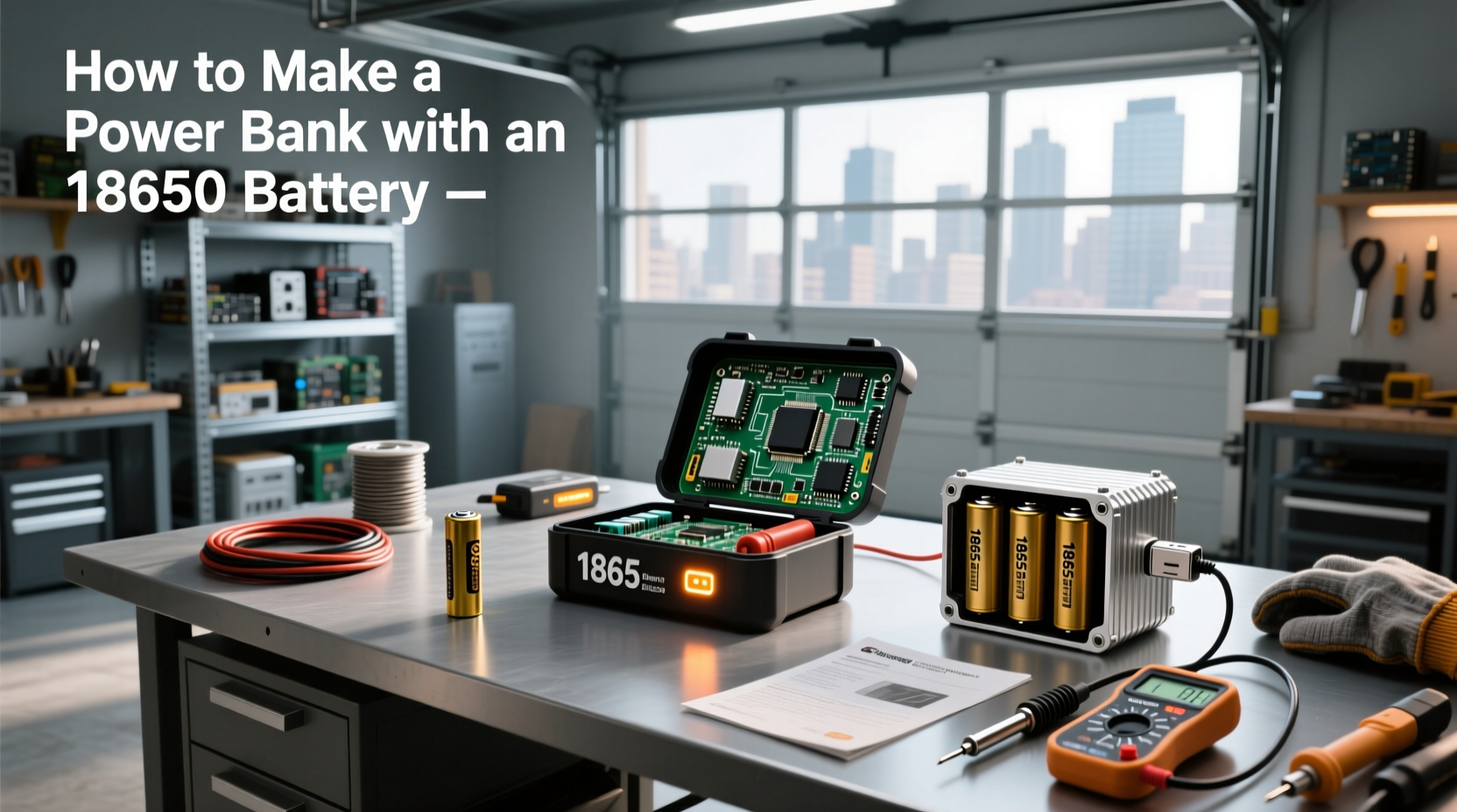 How to Choose 18650 Jump Start Battery Booster, How to Make a Power Bank with an 18650 Battery?
