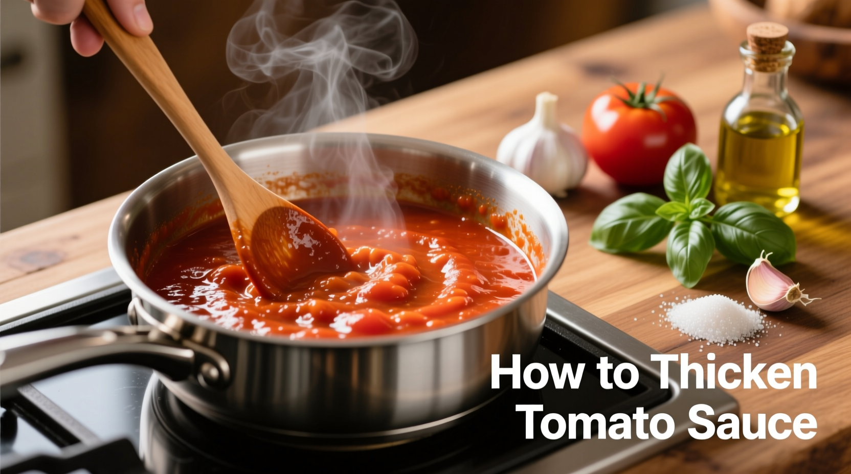 How to Thicken Tomato Sauce: 4 Proven Methods