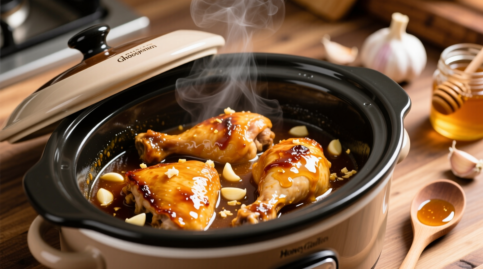 Perfect Slow Cooker Honey Garlic Chicken Recipe | Easy & Tasty