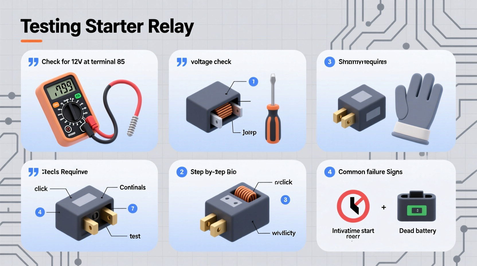 the complete guide to testing a starter relay tools techniques and troubleshooting tips