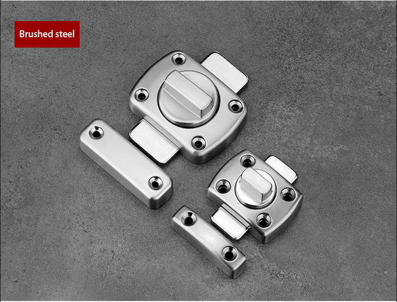 铝合金旋转门锁门锁浴室锁门窗五金家具配件