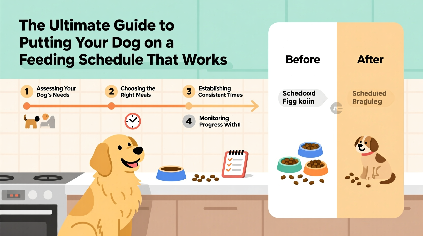 the ultimate guide to putting your dog on a feeding schedule that works
