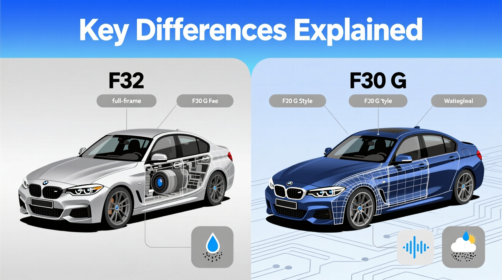 f32 vs f30 g style