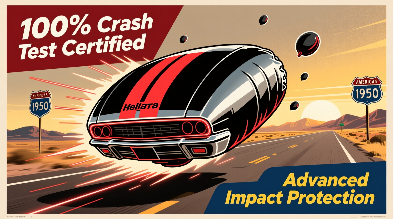 hellcat airbag cover road trip safety