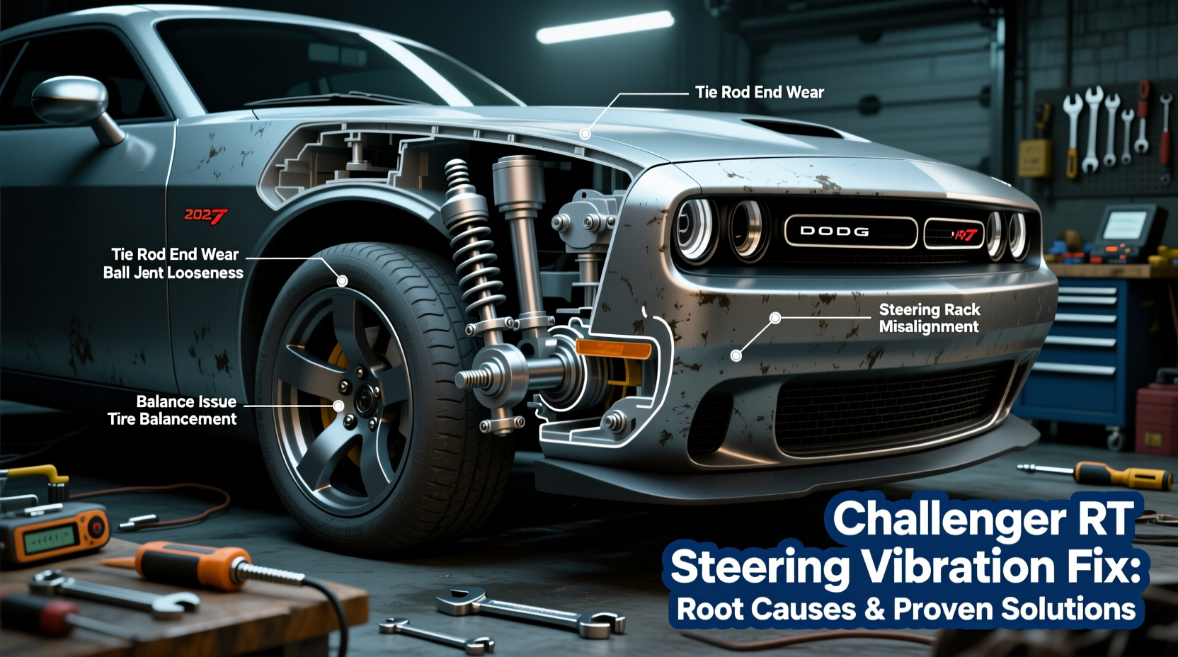 Challenger RT Steering Vibration Fix: Root Causes & Proven Solutions