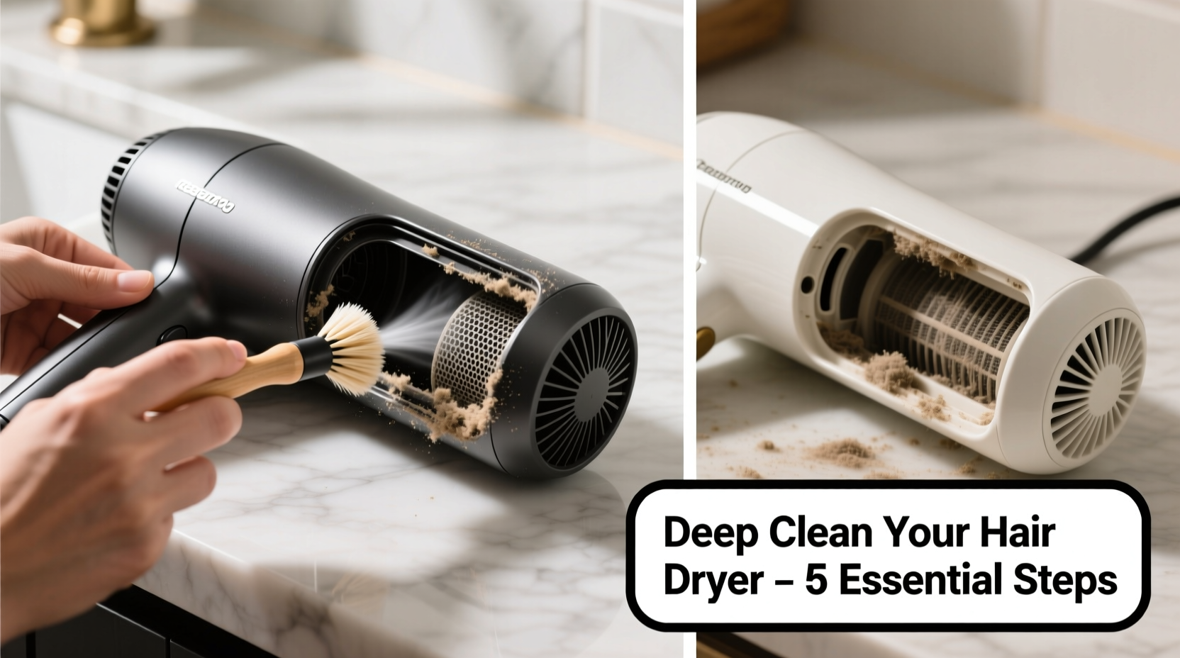 effective techniques to deep clean and maintain your high speed hair dryer for optimal performance