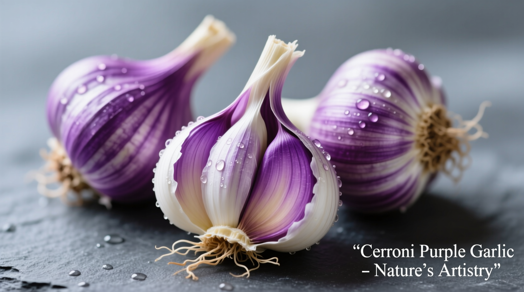 cerroni s purple garlic  flavor guide   san antonio sourcing