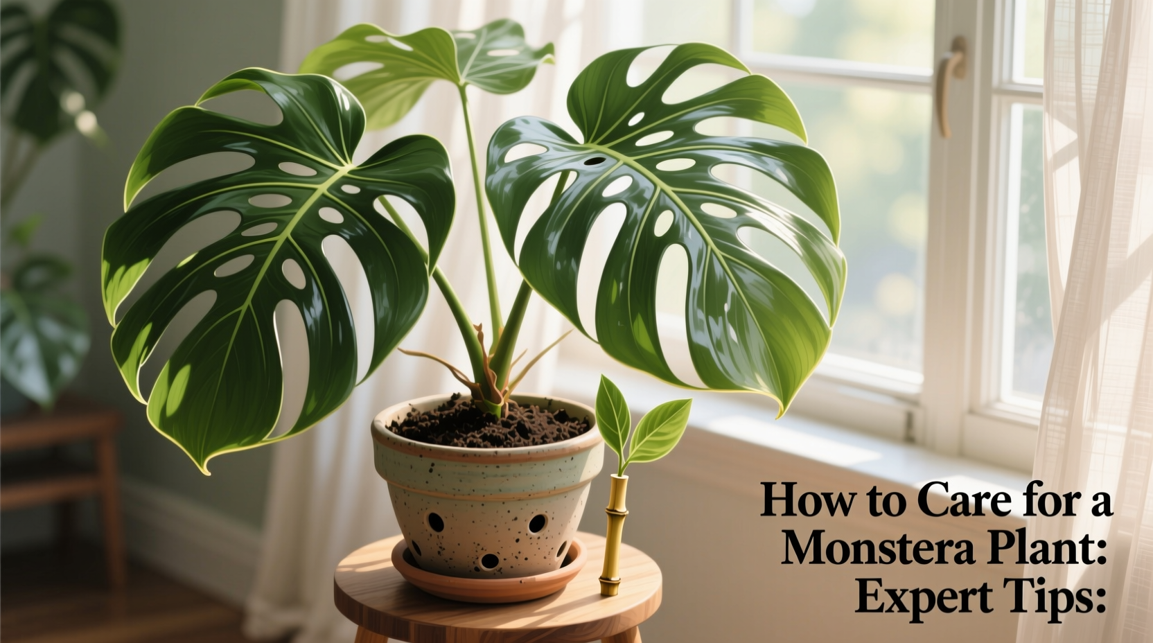 how to care for a monstera plant