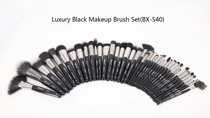 BEILI Professional Makeup Brush Set 40pcs Brochas De Maquillaje