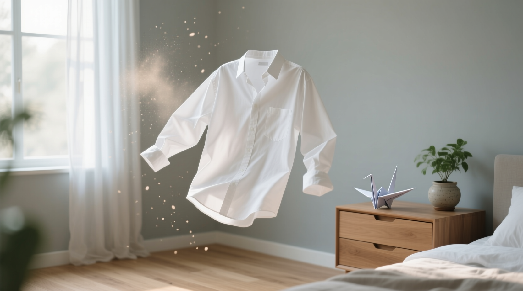 de wrinkle your clothes without ever touching an iron