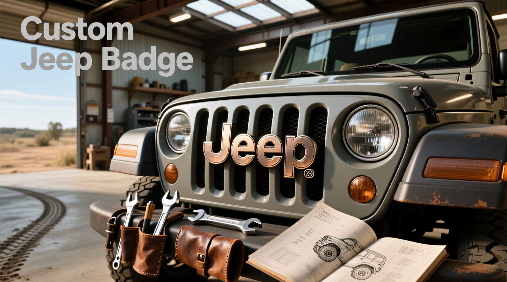 How to Choose & Install a Custom Jeep Badge