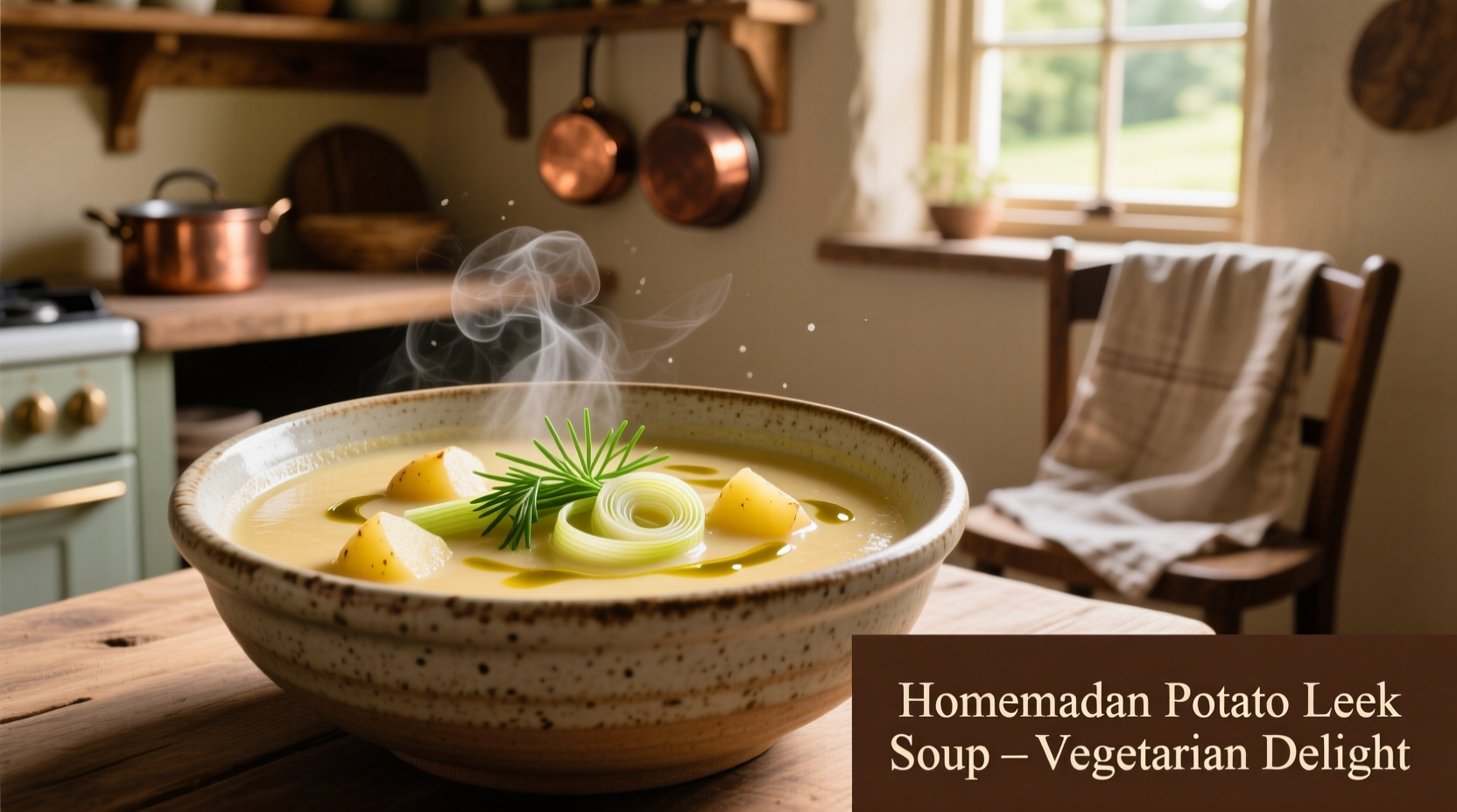 potato leek soup vegetarian