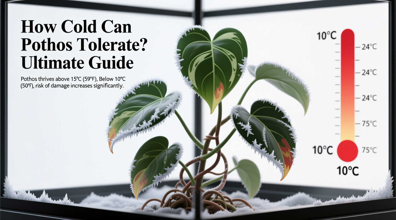 how cold can pothos tolerate