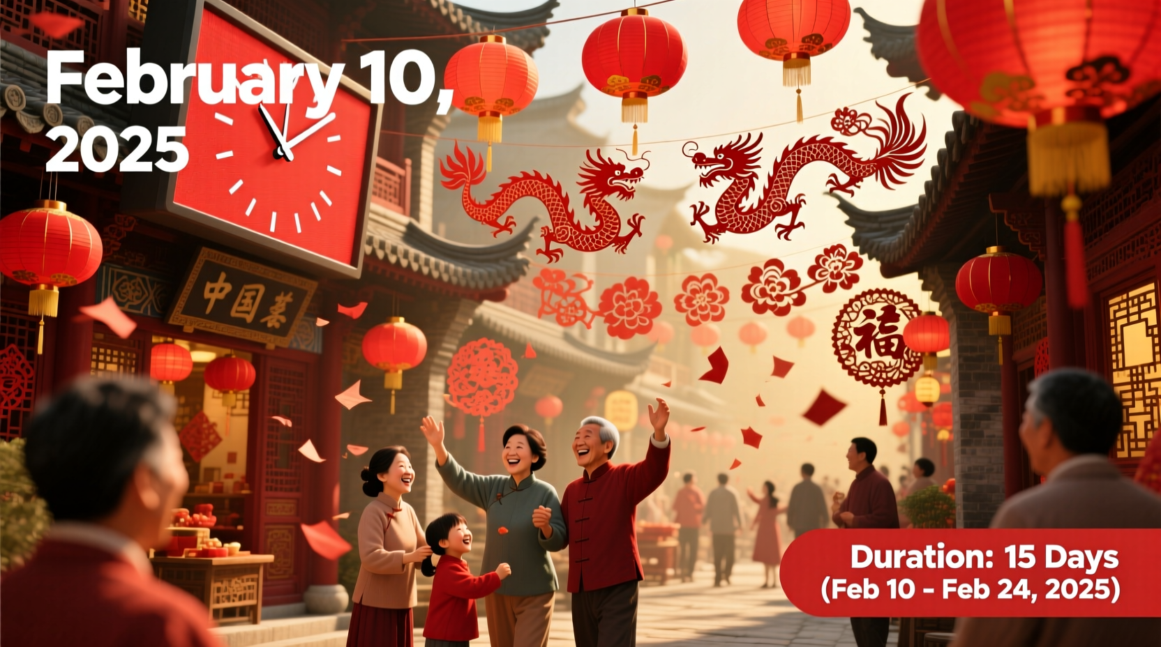 when is chinese new year 2025 how long