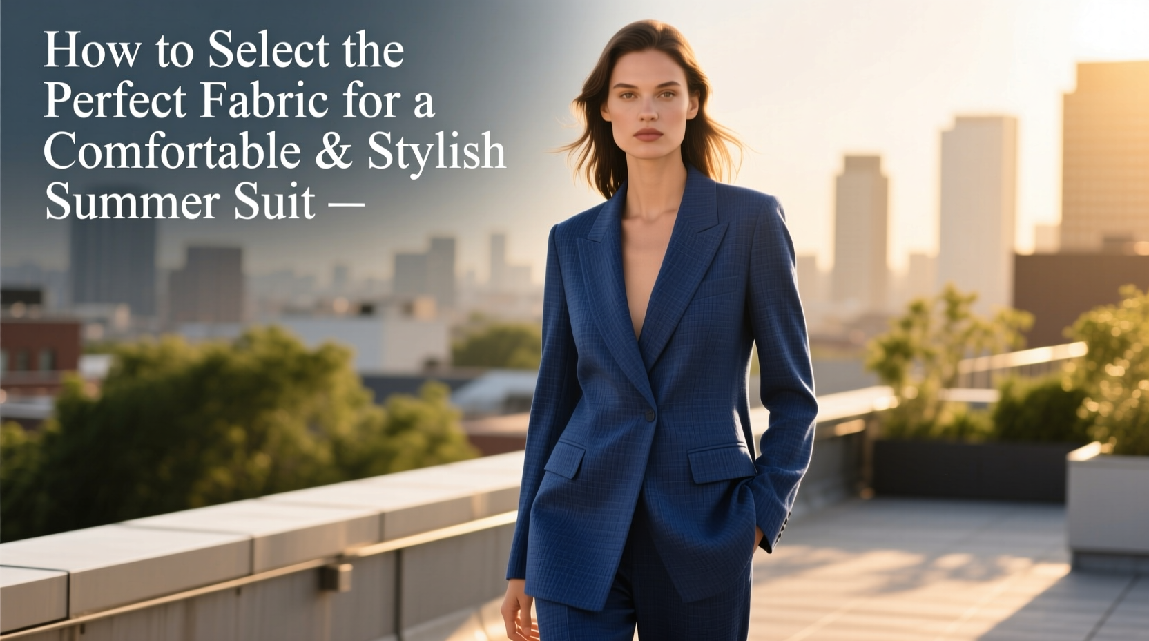 how to select the perfect fabric for a comfortable and stylish summer suit