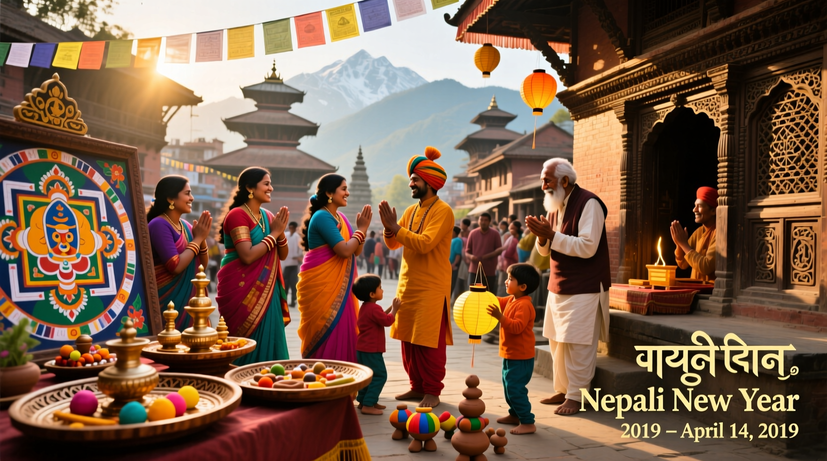 when is nepali new year in 2019