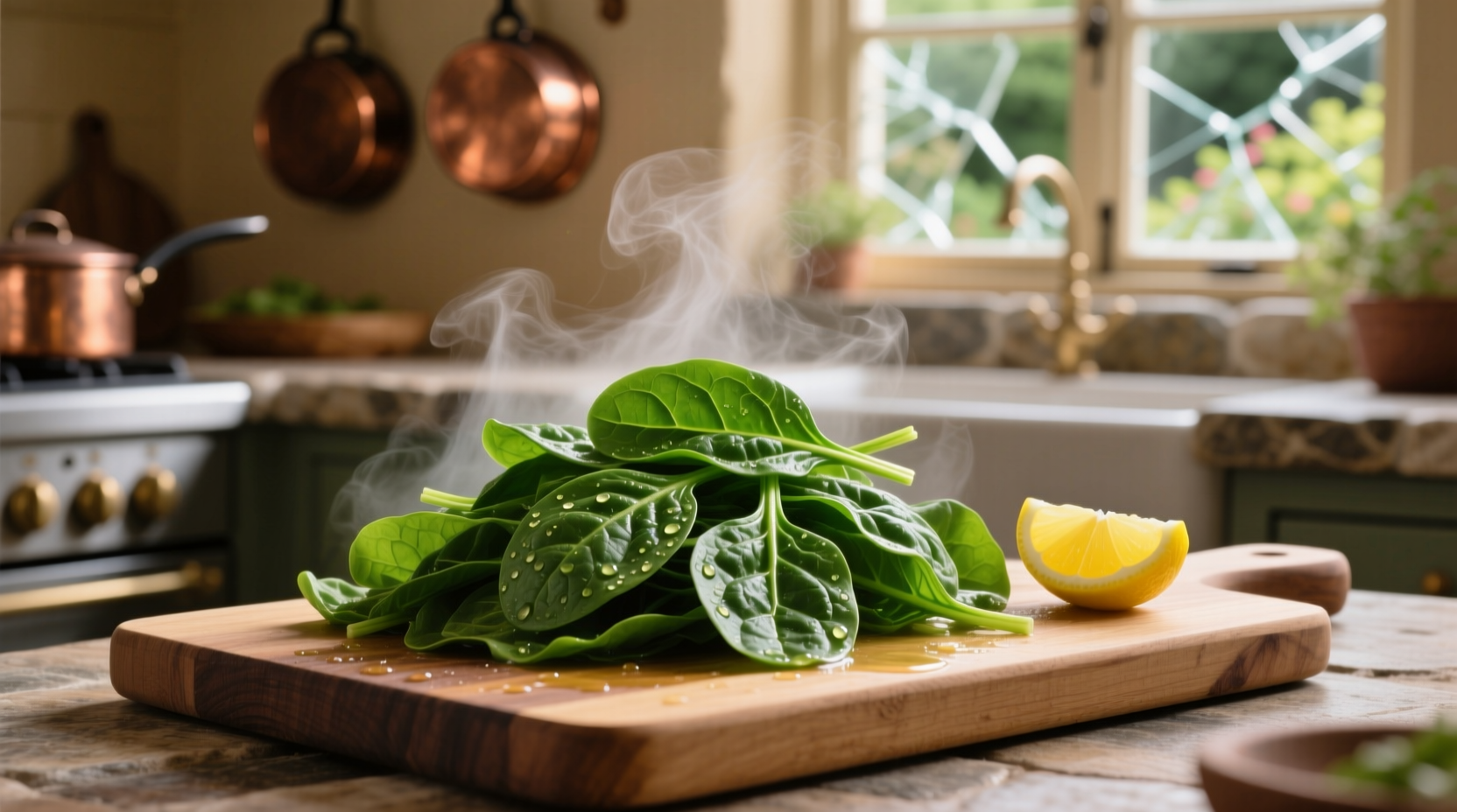 Blanching Spinach: Perfect Technique in 90 Seconds