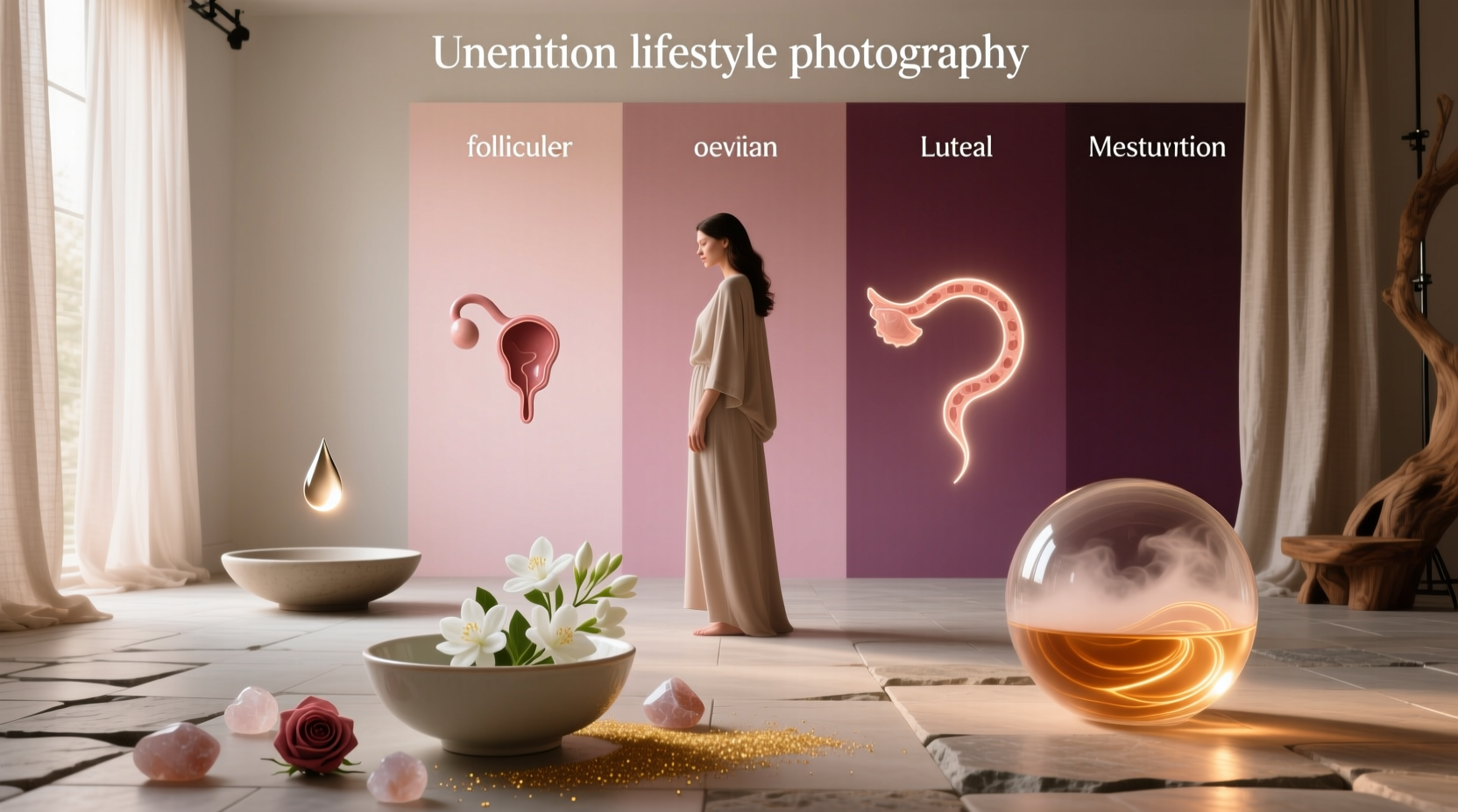 4 phases of menstrual cycle hormones